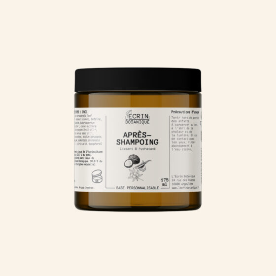 Base personnalisable d’après-shampoing