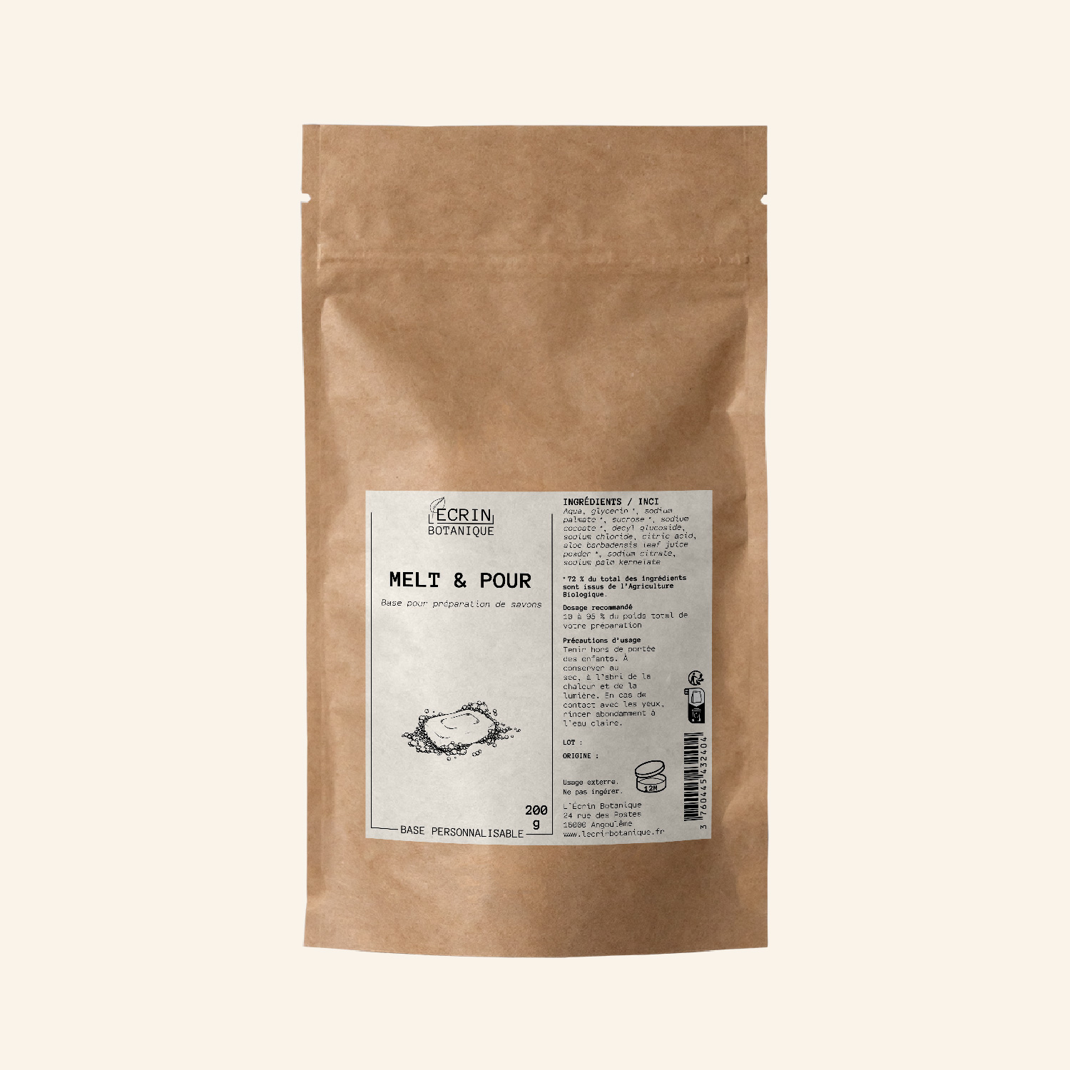 Base de Savon Melt & Pour neutre