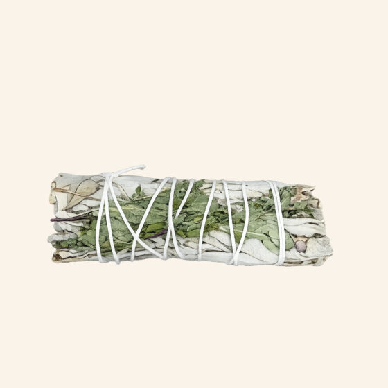 Bâton de sauge blanche menthe