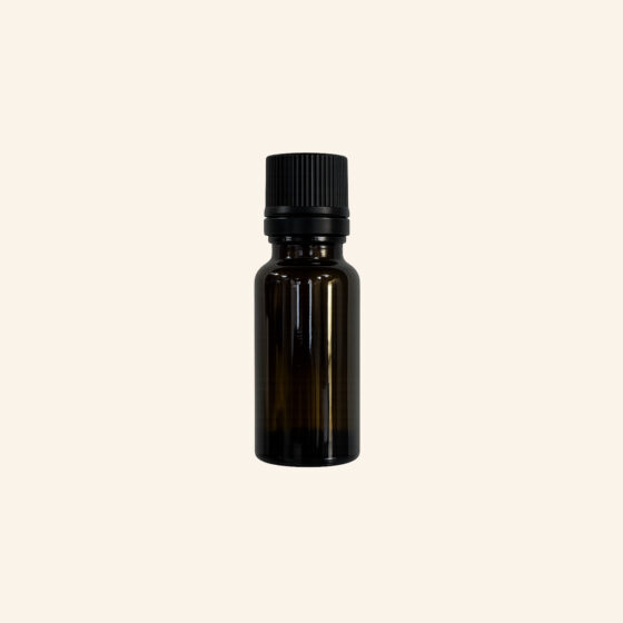 Flacon 30 ml en verre avec codigoutte