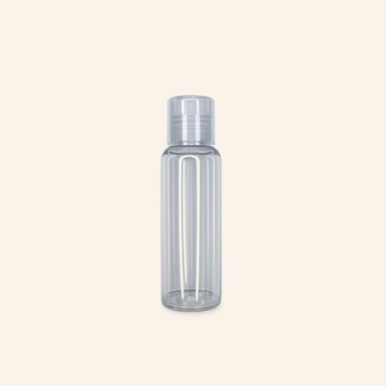 Flacon vide 100 ml avec capsule service