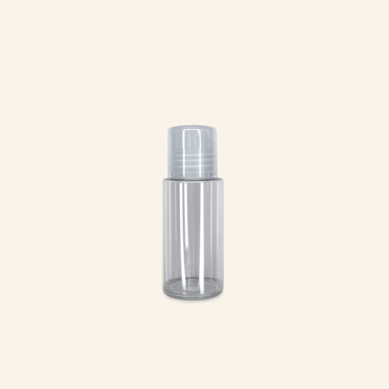 Flacon vide 50 ml avec capsule service