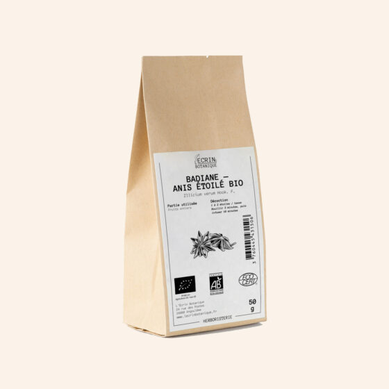 Badiane – Anis étoilé BIO (fruits entiers)