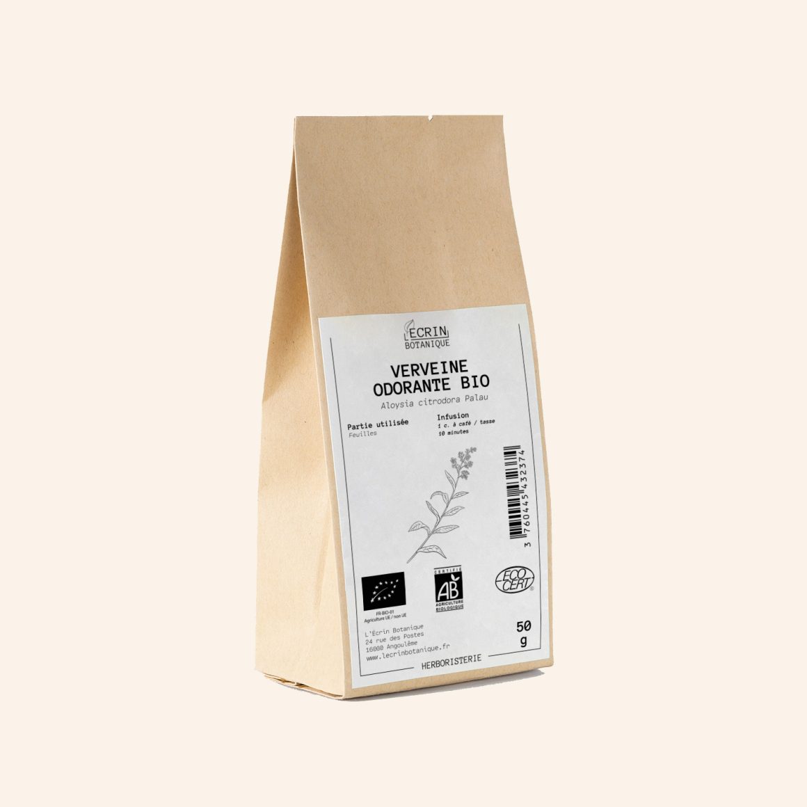 Verveine odorante BIO feuilles