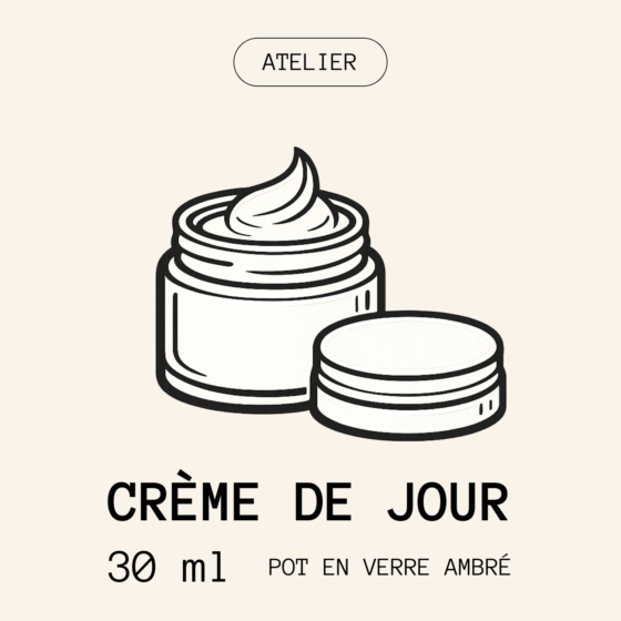 Atelier crème de jour personnalisée – 30 ml