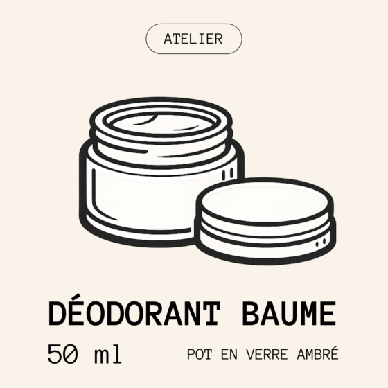 Atelier déodorant baume – 50 ml