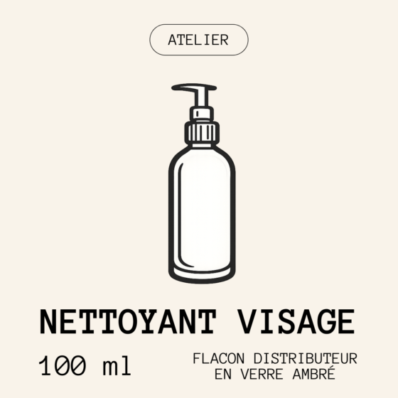Atelier nettoyant visage personnalisé – 100 ml